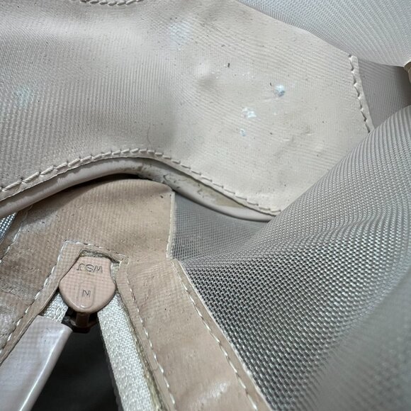 Public Desire Nude Clear Ankle Boot Block Heels Open Toe - Picture 8 of 11